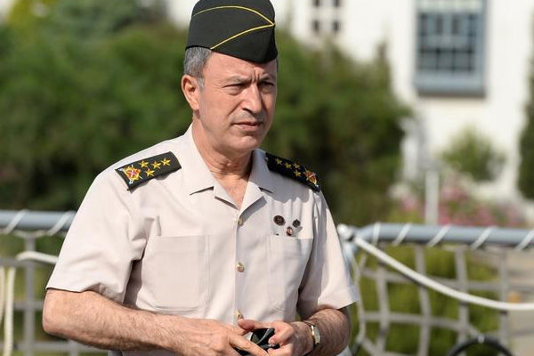 Hulusi Akar və generallar türk ölkəsinə gəldi